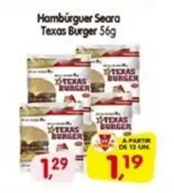 Cercadão Hambúrguer Seara Texas Burger oferta