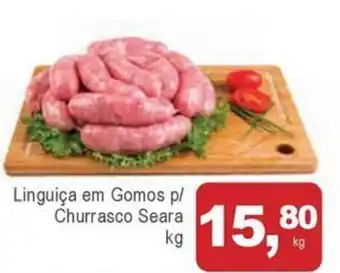 Mineirão Atacarejo Linguiça em Gomos p/ Churrasco Seara oferta