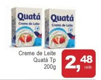 Mineirão Atacarejo Creme de Leite Quatá Tp oferta