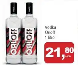 Mineirão Atacarejo Vodka Orloff oferta