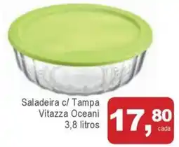 Mineirão Atacarejo Saladeira c/ Tampa Vitazza Oceani oferta