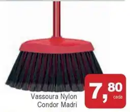 Mineirão Atacarejo Vassoura Nylon Condor Madri oferta