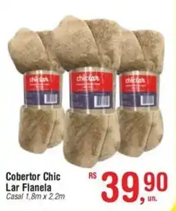 Fort Atacadista Cobertor Chic Lar Flanela oferta