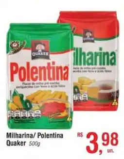 Fort Atacadista Milharina/ Polentina Quaker oferta