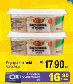 Fort Atacadista Pacoquinha Yoki Rolha oferta