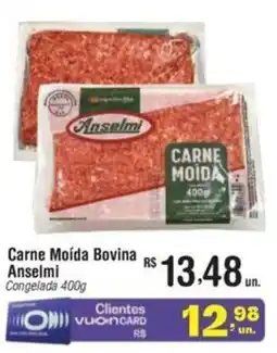 Fort Atacadista Carne Moída Bovina Anselmi Congelada oferta