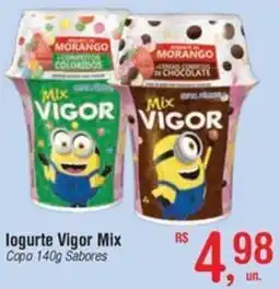 Fort Atacadista logurte Vigor Mix Copo Sabores oferta