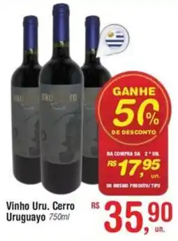 Fort Atacadista Vinho Uru. Cerro Uruguayo oferta