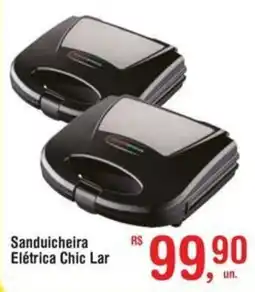 Fort Atacadista Sanduicheira Elétrica Chic Lar oferta