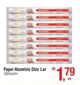 Papel Alumínio Chic Lar