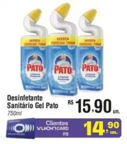 Fort Atacadista Desinfetante Sanitário Gel Pato oferta