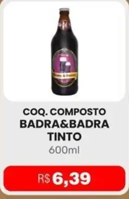 Higa Atacado Coq. composto badra&badra tinto oferta