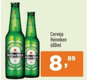 Supermercados Pague Menos Cerveja Heineken 600ml oferta