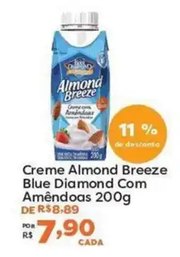Creme Almond Breeze Blue Diamond Com Amêndoas