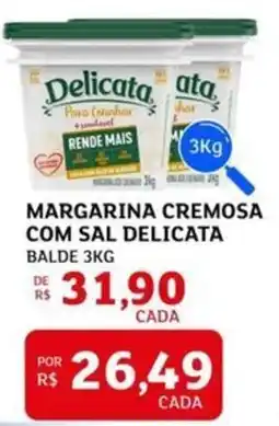 Assaí Atacadista Margarina cremosa com sal delicata balde oferta