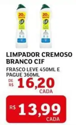 Assaí Atacadista Limpador cremoso branco cif oferta