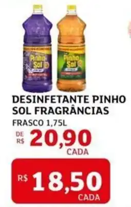 Assaí Atacadista Desinfetante pinho sol fragrâncias frasco oferta