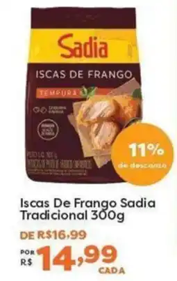Mercadinhos São Luiz Iscas De Frango Sadia Tradicional oferta