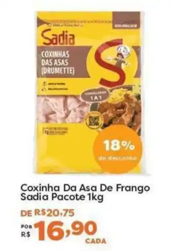 Mercadinhos São Luiz Coxinha Da Asa De Frango Sadia Pacote oferta