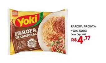 Bistek Supermercados Farofa Pronta Yoki 500g oferta