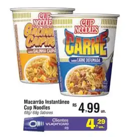 Fort Atacadista Macarrão Instantâneo Cup Noodles oferta