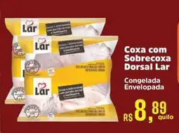 Coxa com Sobrecoxa Dorsal Lar