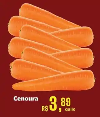 Supermercados Mateus Cenoura oferta