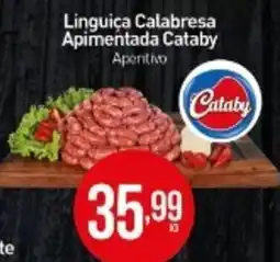 Linguiça Calabresa Apimentada Cataby Apentivo