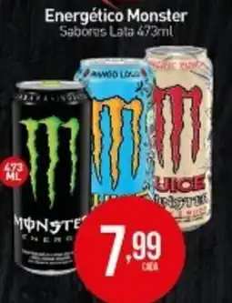 Rede Bom Lugar Energético Monster Sabores Lata oferta