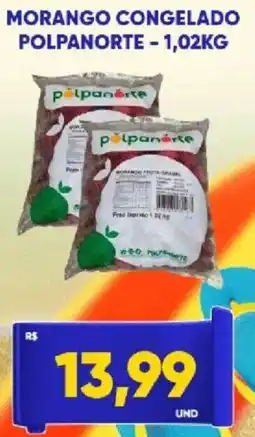 Tatico Morango congelado polpanorte oferta