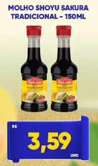 Tatico Molho shoyu sakura tradicional oferta