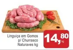 Mineirão Atacarejo Linguiça em Gomos p/ Churrasco Naturaves oferta