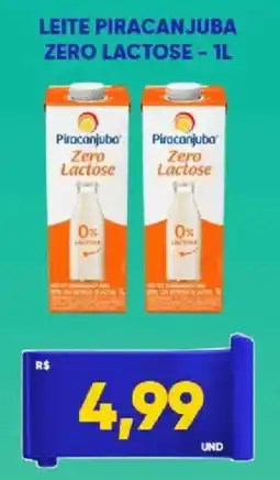 Tatico Leite piracanjuba zero lactose oferta