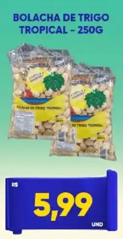 Tatico Bolacha de trigo tropical oferta