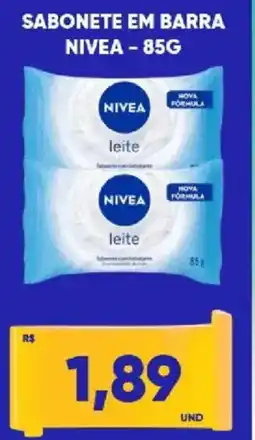 Tatico Sabonete em barra nivea oferta