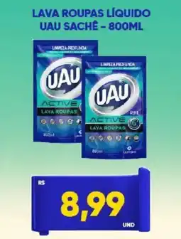 Tatico Lava roupas líquido uau sachê oferta