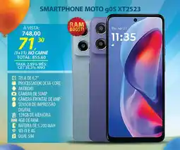 Lojas Cem Smartphone Moto g05 XT2523 oferta