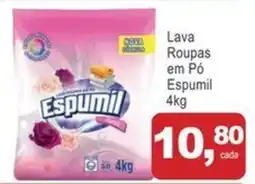Mineirão Atacarejo Lava Roupas em Pó Espumil oferta