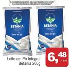 Mineirão Atacarejo Leite em Pó Integral Betânia oferta