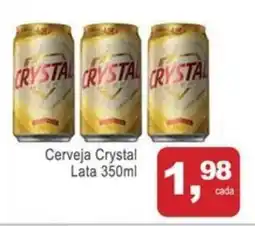 Mineirão Atacarejo Cerveja Crystal Lata oferta