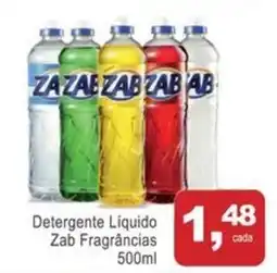 Mineirão Atacarejo Detergente Liquido Zab Fragrâncias oferta