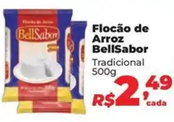 Supermercados Mateus Flocão de Arroz BellSabor Tradicional oferta