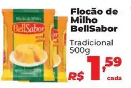 Supermercados Mateus Flocão de Milho BellSabor oferta