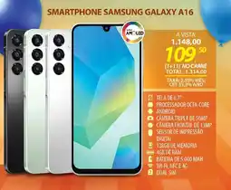 Lojas Cem Smartphone samsung galaxy A16 oferta