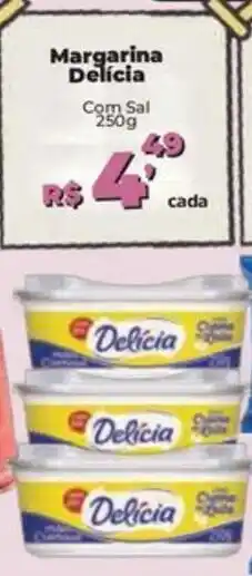 Supermercados Mateus Margarina Delícia oferta