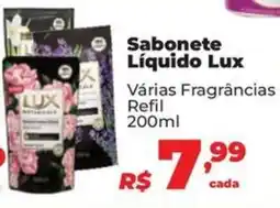 Supermercados Mateus Sabonete Líquido Lux oferta