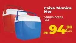 Supermercados Mateus Caixa Térmica Mor oferta