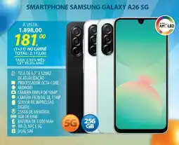 Lojas Cem Smartphone samsung galaxy A26 5G oferta