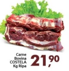 Supermercados Nori Carne bovina costela 1kg Ripa oferta