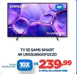 DB Supermercados Tv 55 Sams smart 4K UN55U8600FGXZD oferta